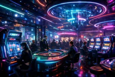 Казино в стиле киберпанк: тренд 2026 года и будущее digital-азартных зон